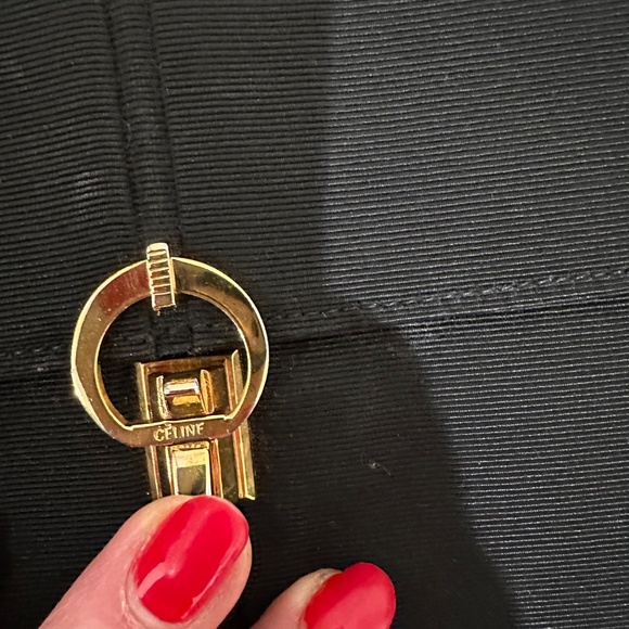 Celine satin clutch - Picture 2 of 3